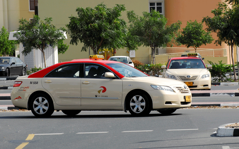迪拜市区出租车-1