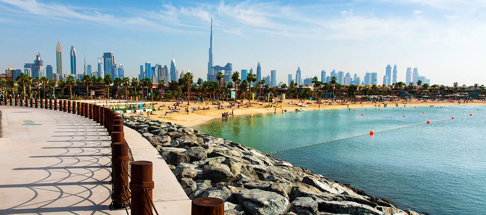 迪拜La Mer海滩景观-1