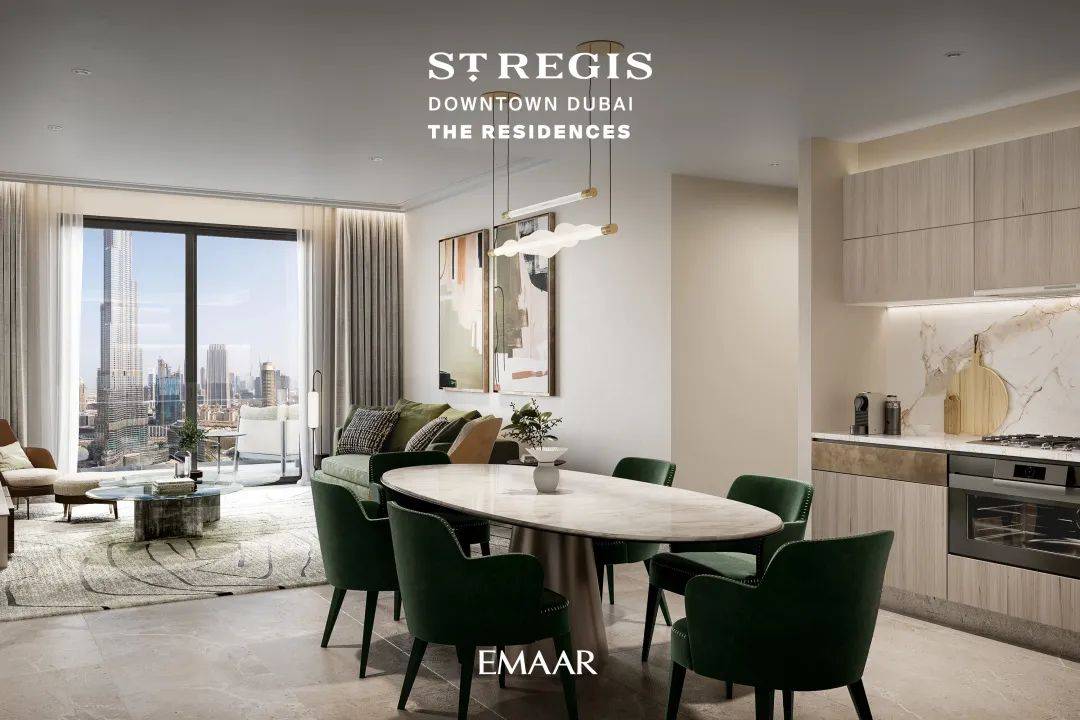 ST. REGIS瑞吉公寓|坐拥迪拜市中心黄金地段的顶尖奢华公寓-1